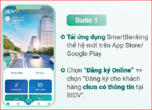 tải ứng dụng bidv smartbanking để ekyc 