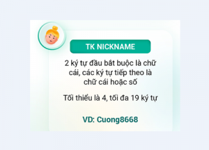 Đặt tên theo nickname